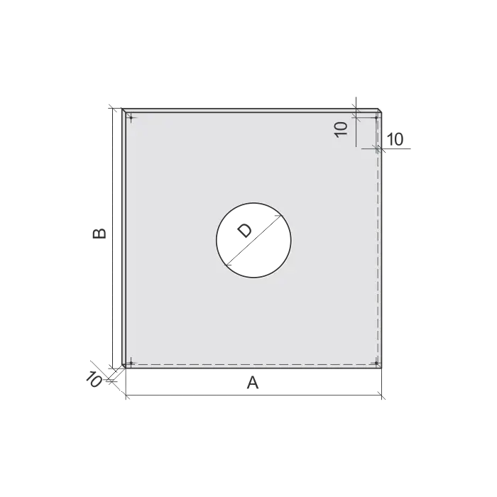 KD-LP Лист потолочный