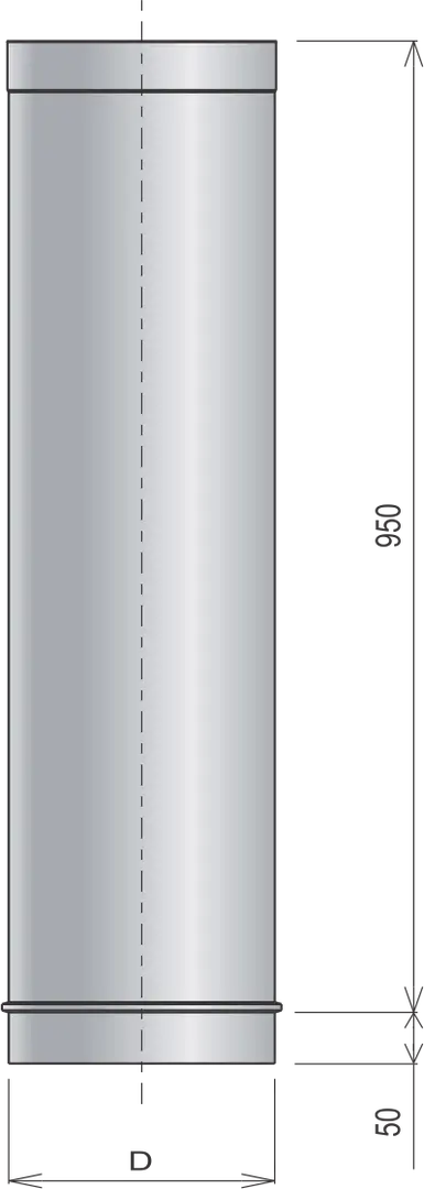 V100 F050 Вставка L-1000 мм