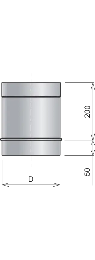 V25 F050 Вставка L-250 мм