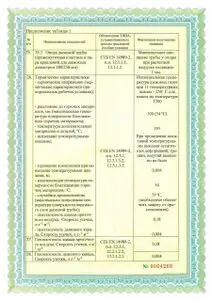 Техническое свидетельство ТС 05.6054.26 на элементы дымотрубных систем из нержавеющей стали, подтверждающее пригодность продукции для применения в строительстве.
